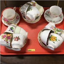 Tea Cups & Saucers Collection (14)