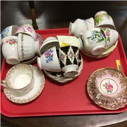 Tea Cups & Saucers Collection (14)