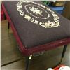 Image 1 : Petit Point Ladies Bench/Stool
