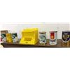 Image 1 : "Gulf" Store Display w/6 Oil Quarts
