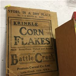 Krinkle Corn Flakes Cardboard Advertising (2)
