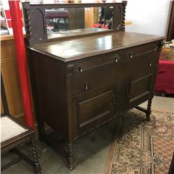 Jacobean/Barley Twist Buffet (Maker: Norther American Furniture Co. Ltd Owen Sound, Ont, CAN)