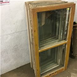 Old Window Frames/Sashes (9 Various)