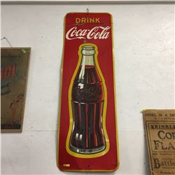 Drink Coca-Cola (Canada 1951) 53" x 17-1/2"