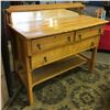 Image 1 : Buffet Side Board (Mirror Back Splash) 3 Drawer