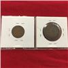 Image 2 : Canada One Cent - 1920 Large Cent & 1920 Small Cent