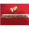 Image 2 : Canada One Cent - Centennial (Tube of 29 Coins) + Strip of 7 Pennies (1942; 1951; 1955; 1957; 1957; 