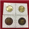 Image 2 : Canada Loonie 2016 (2) & Canada Toonie (colorized) 2017 (2)