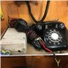 Image 1 : Tray Lot: BELL Theme (Junction Box, Tin Sign, Service Phones, Rotary Phone)