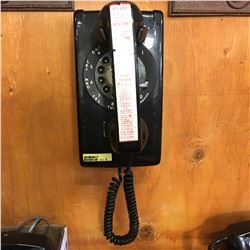 2 Rotary Phones (1 Wall Mount 1 Desk Top)