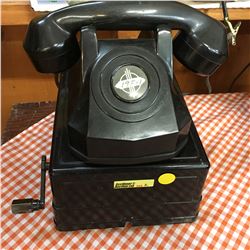 2 Vintage Closed Circuit Desktop Telephones