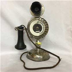 Antique Automatic Electric Co. Chicago, ILL Candlestick Telephone