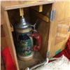 Image 1 : German Beer Stein & Wood Microscope Box