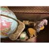 Image 2 : Red Truck w/Contents (Rocking Horse, Globe, Child's Chair, Crayon Boxes, etc)