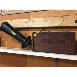 Leak Proof Trunk Flare Anthes Force Oiler Co. Metal Box & Ahooga Horn