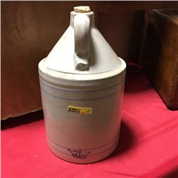 1 Gallon Whiskey Jug (2 Blue Lines Crown)