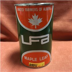 Oil Quart Tin - Full : UFA