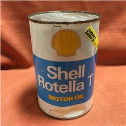 Oil One Litre Tin - Full : Shell Rotella T