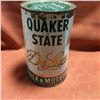 Image 2 : Oil Quart Tin - Full : Quaker State Deluxe