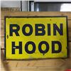 Image 1 : Enamel Sign "ROBIN HOOD" (36" X 28") (Slight Bend - Bottom)