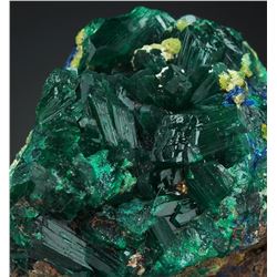 Natural DIOPTASE - RARE crystals Cluster