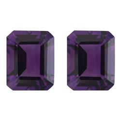 Purple Amethyst Pair 10.01 Carats - VVS