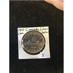 1951 (SWL) CANADA SILVER DOLLAR
