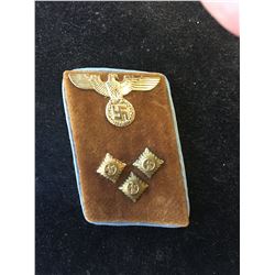 WWII NAZI PARTY MEMBERS COLLAR TAB.