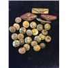 Image 1 : MISCELANIOUS LOT OF RCAF,RCHA,NAVY PINS BUTTONS ETC