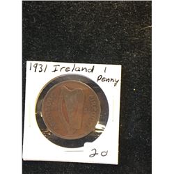 1931 IRELAND 1 PENNY!