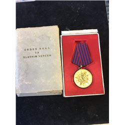 YUGOLAVIA SOCIALIST MEDAL!