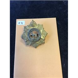 WWII CANADA SOUTH SASKATCHEWAN REGIMENT CAP BADGE!