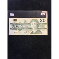 1991 BANK OF CANADA $20 RADAR NOTE!
