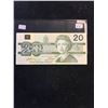 Image 1 : 1991 BANK OF CANADA $20 RADAR NOTE!
