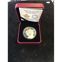 2018 CANADA $20 FINE SILVER COIN.NORTHERN FURY!