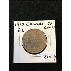 1910 CANADA 50 CENTS!
