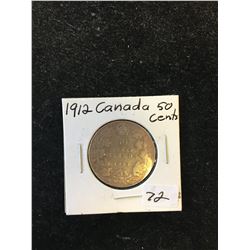 1912 CANADA 50 CENTS!