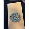 Image 2 : WWII CANADA QUEENS OWN CAMERON HIGHLANDERS CAP BADGE!