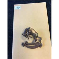 WWII CANADA 4th CANADIAN LIGHT HORSE CAP BADGE!