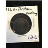 Image 1 : 1736 GEORGE II FARTHING