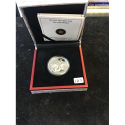 2012 CANADA $15 FINE SILVER COIN! YEAR OF THE DRAGON