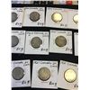 Image 2 : CANADA 25 CENTS LOT OF 15 COINS!