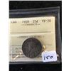 Image 1 : 1928 CANADA 25 CENTS! ICCS GRADED VF-30!