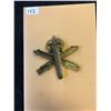 Image 2 : WWII CANADA MACHINE GUN CORPS CAP BADGE!