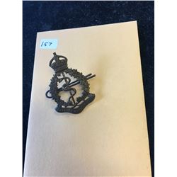 WWII CANADA MEDICAL CORPS CAP BADGE!