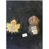Image 1 : WWII CANADA NAVY CLOTH CAP BADGES