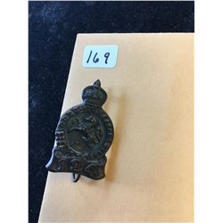 WWI CANADA 124th BATTALLION COLLAR TAG