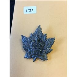WWI CANADA GENERAL SERVICE CAP BADGE