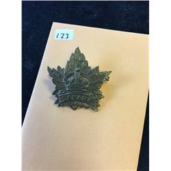 WWI CANADA GENERAL SERVICE CAP BADGE