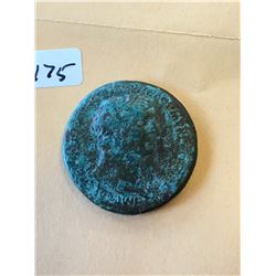 97-118AD ROMAN BRONZE SESTERTIUS OF TRAJAN!